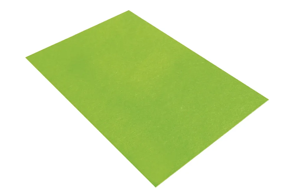 Rayher Textilfilz Hellgrün | 30 × 45 × 0.2 cm