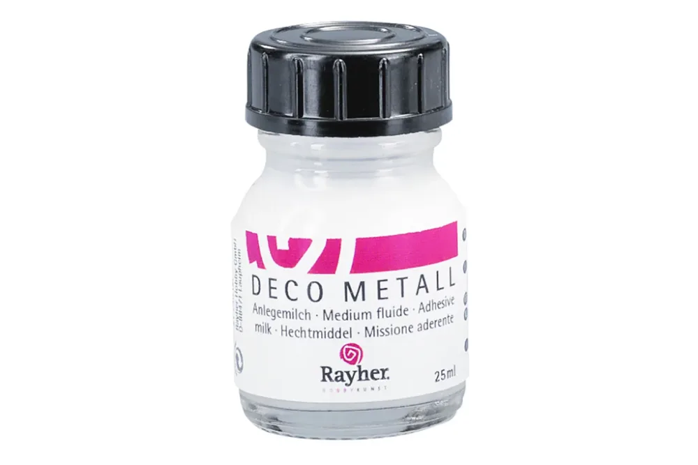 Rayher Anlegemilch für Deco Metall | 25 ml