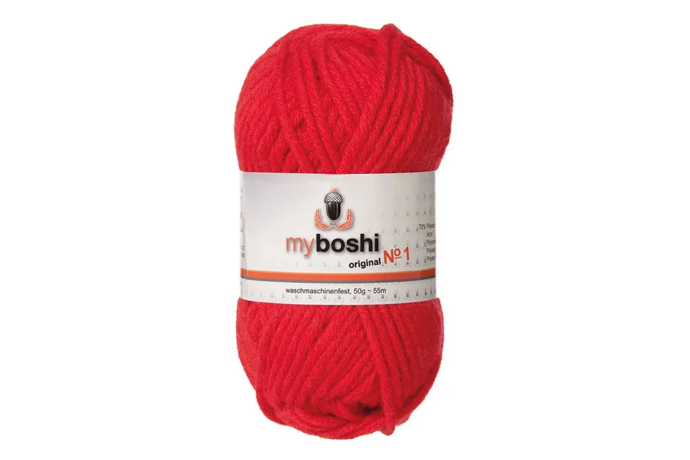 Myboshi Nr. 1 Signalrot | 50 g