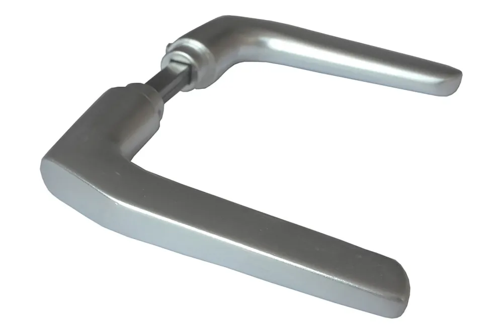 Lienbacher Drücker Paar Europa Aluminium Eloxiert | F1 | 8 mm