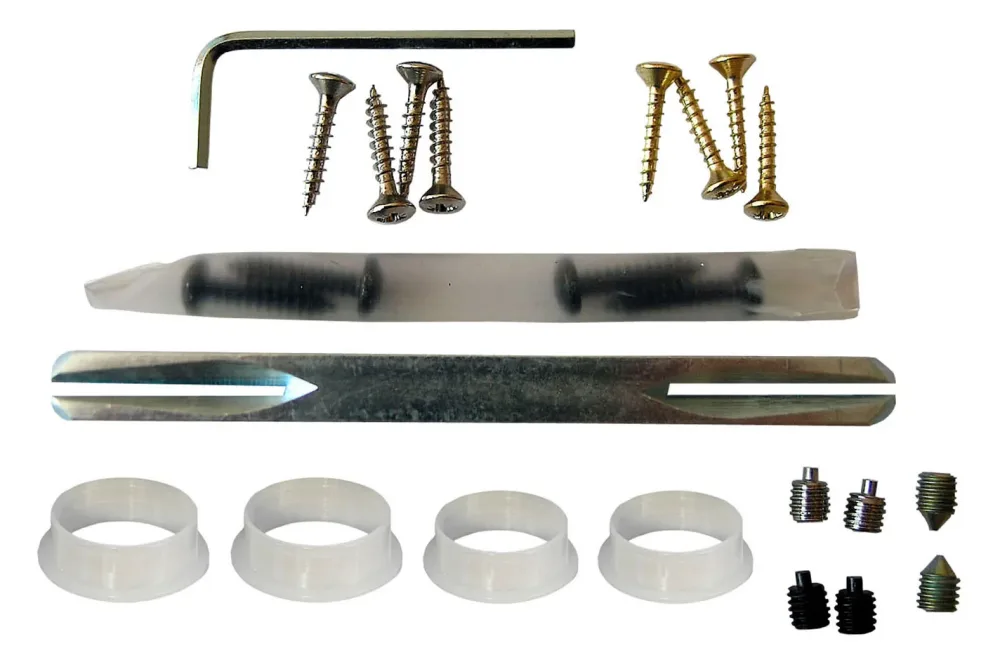 Lienbacher Reparaturset mit Spaltstift | 6 Inbusschrauben | 4 Drückerlager