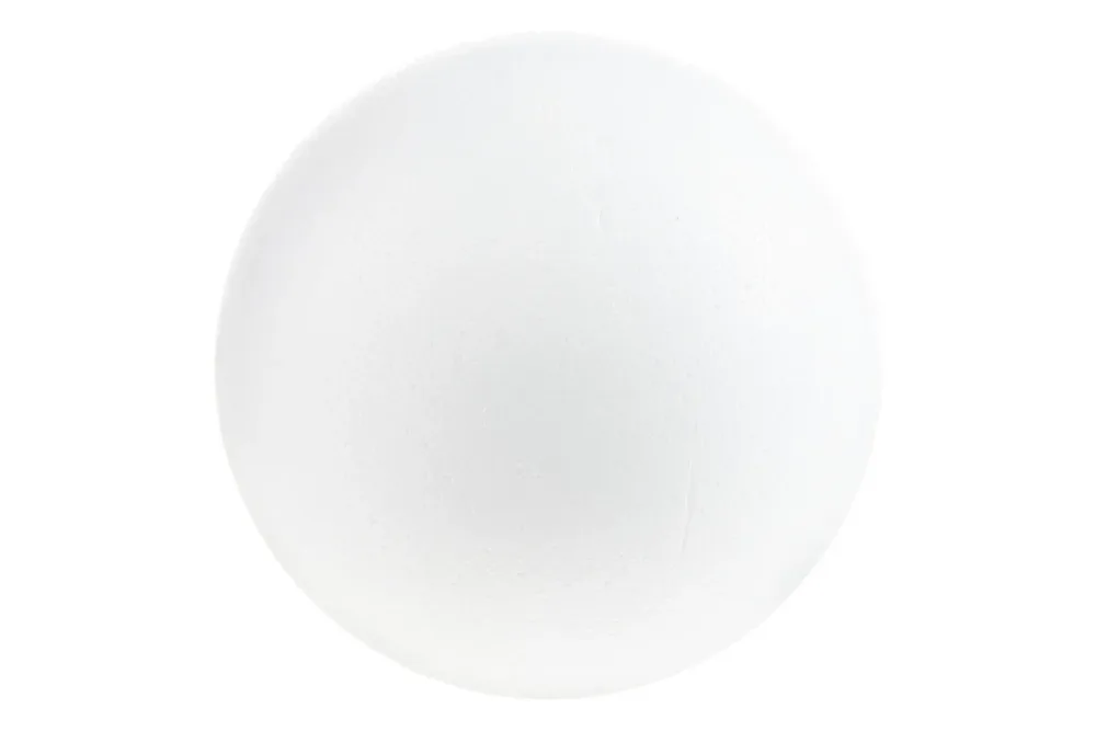 Glorex Styroporkugel Weiss | ⌀ 15 cm