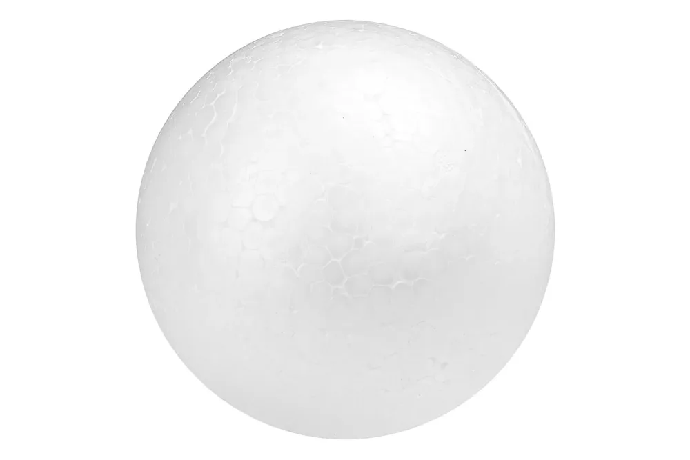 Glorex Styroporkugel Weiss | ⌀ 12 cm