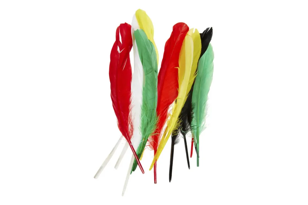 Glorex Indianerfedern | 16 cm | 15 Stück