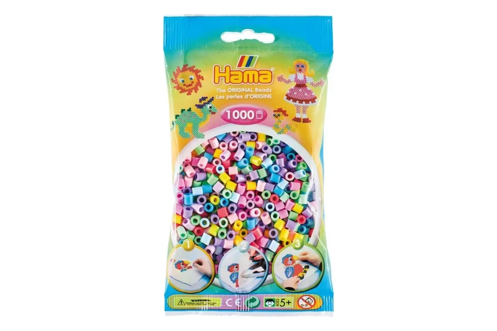 Hama Bügelperlen Pastell Mix