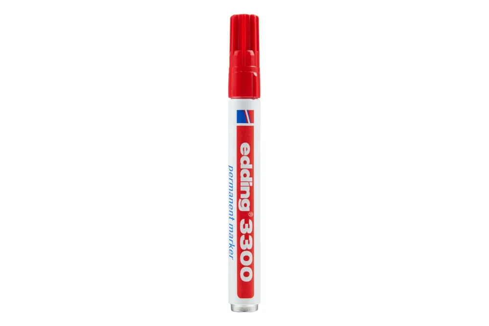 edding 3300 Permanentmarker rot