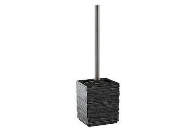 DiAqua WC-Bürstengarnitur Gedy Schwarz | 38 × 9.5 × 9.5 cm