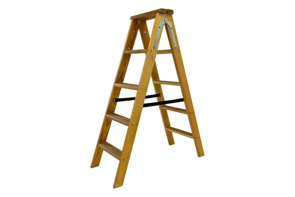 Oecoplan Doppelleiter Kiefer | 120 cm | 120 kg
