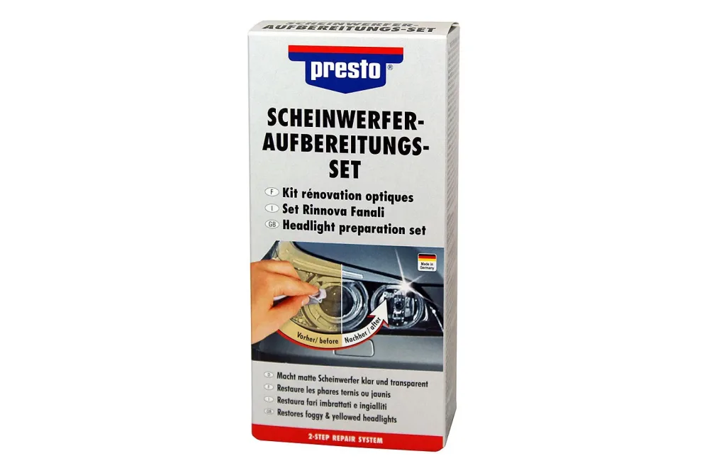Presto Scheinwerfer-Aufbereitungs-Set