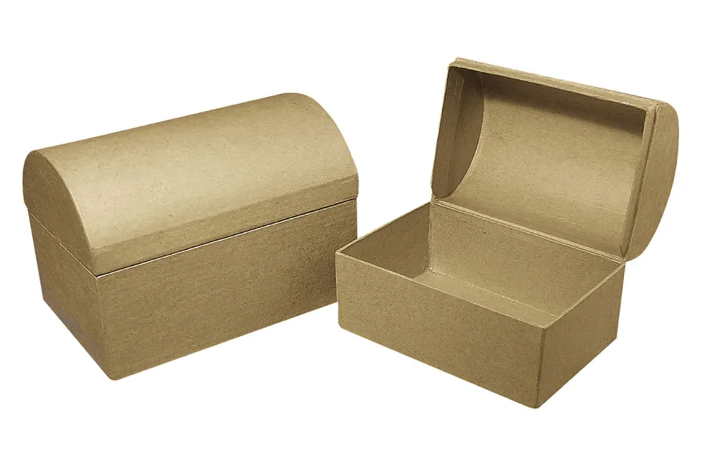 Rayher Pappmaché Box Truhe FSC Recycled | 15 × 10 × 10.5 cm