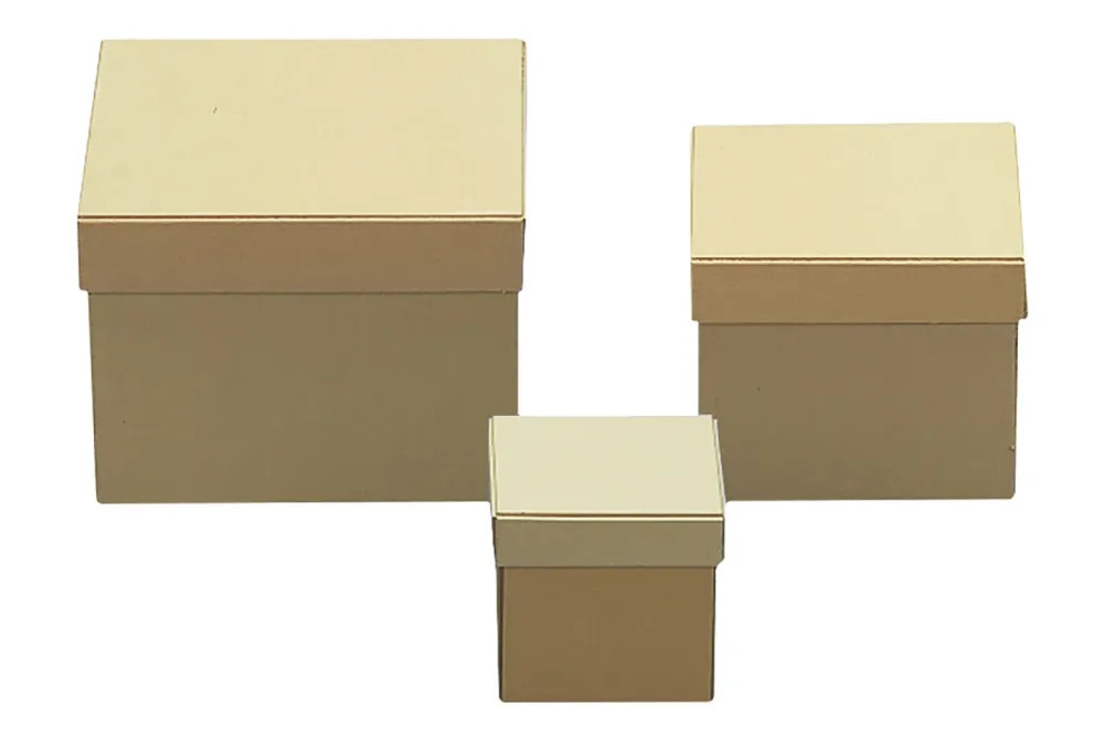 Rayher Pappmaché-Schachtel FSC | 12.5 × 12.5 × 8 cm