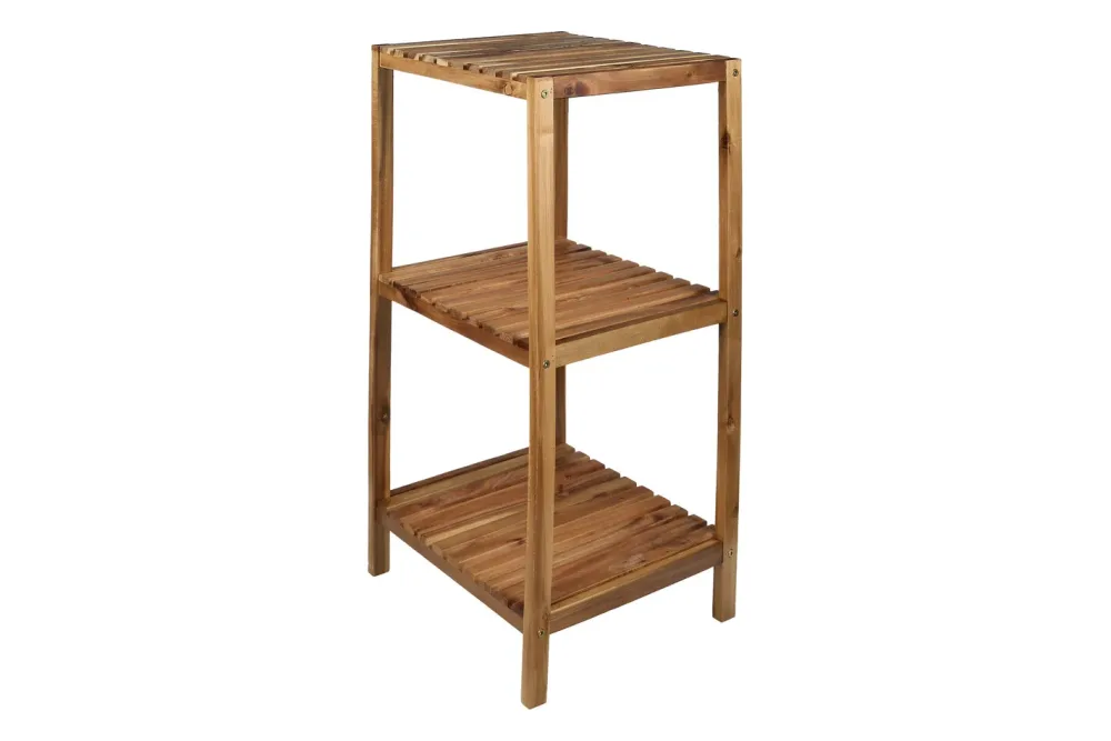 Oecoplan Akazienholz-Regal | 81 × 36 × 40 cm