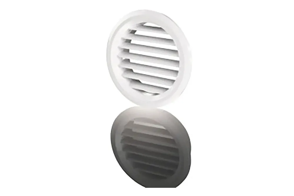 Merox Gitter für Tür- und Möbelmontage | ⌀ 6 cm | 4 Stück