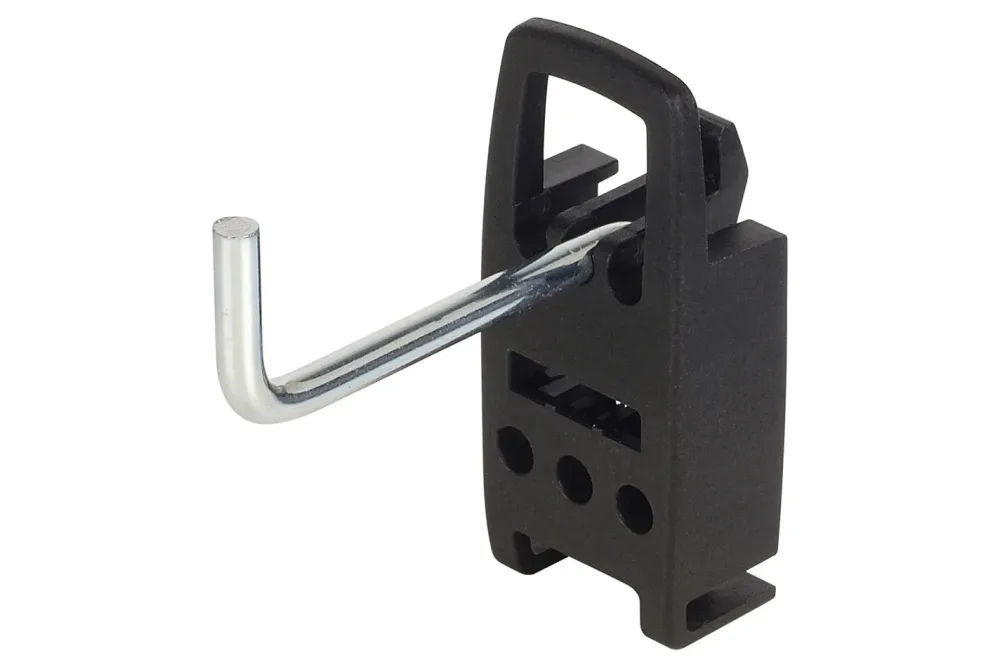 Wolfcraft Lochwand Systemhalter | 50 mm | 5 Stück