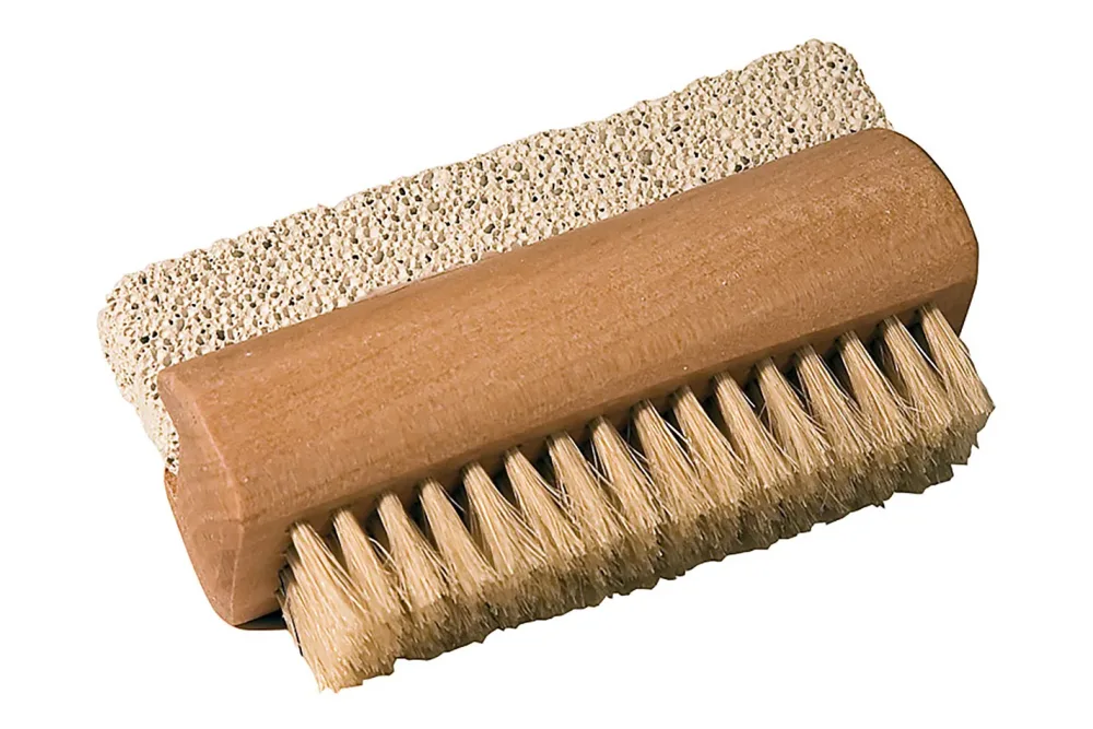 Diaqua - Nagelbürste mit Naturbimsstein, One Size, Braun