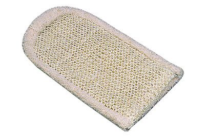 Diaqua - Massagehandschuh Sisal und Frotté, One Size, Braun