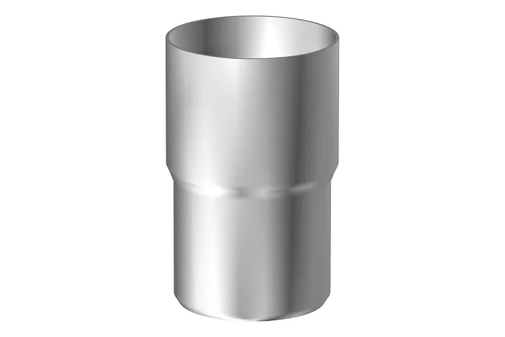 Sarei Fallrohrverbinder Aluminium Natur | NW 60