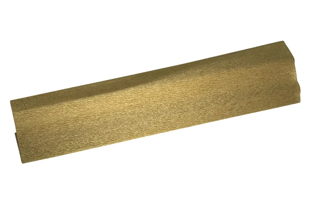 Rayher Bastel-Krepp Gold | 2.5 × 0.5 m | 60 g/m²