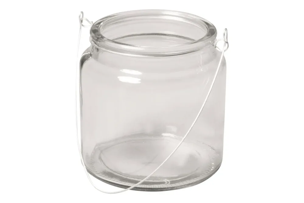 Rayher Glasgefäss mit Henkel | ⌀ 10 cm | 7.5 cm