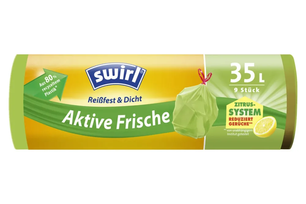 Swirl - Swirl Müllbeutel Aktive Frische 35 Liter à 9 Stk, 35 L