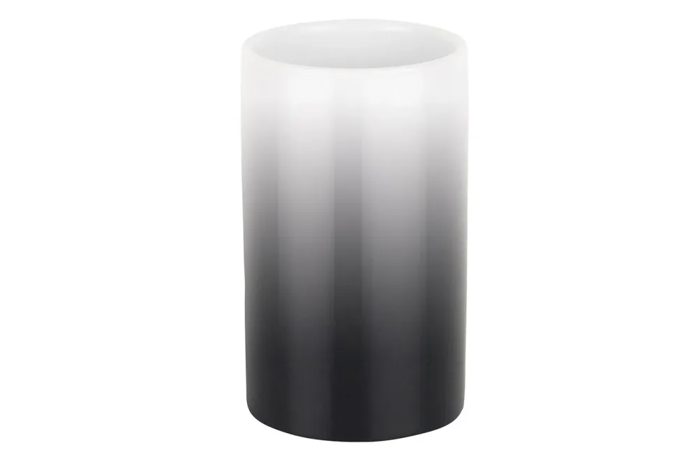 Spirella Zahnputzbecher Tube Gradient Schwarz | ⌀ 7 cm | 11.5 cm
