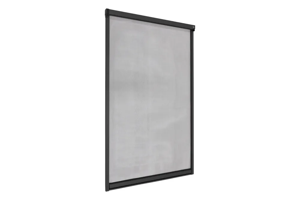 Windhager Insektenschutz Rollo Fenster Anthrazit | 1.6 × 1 m