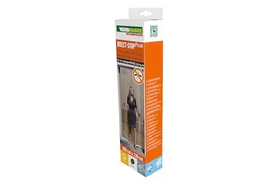 Windhager Fliegengitter Türvorhang Anthrazit | 100 × 220 cm