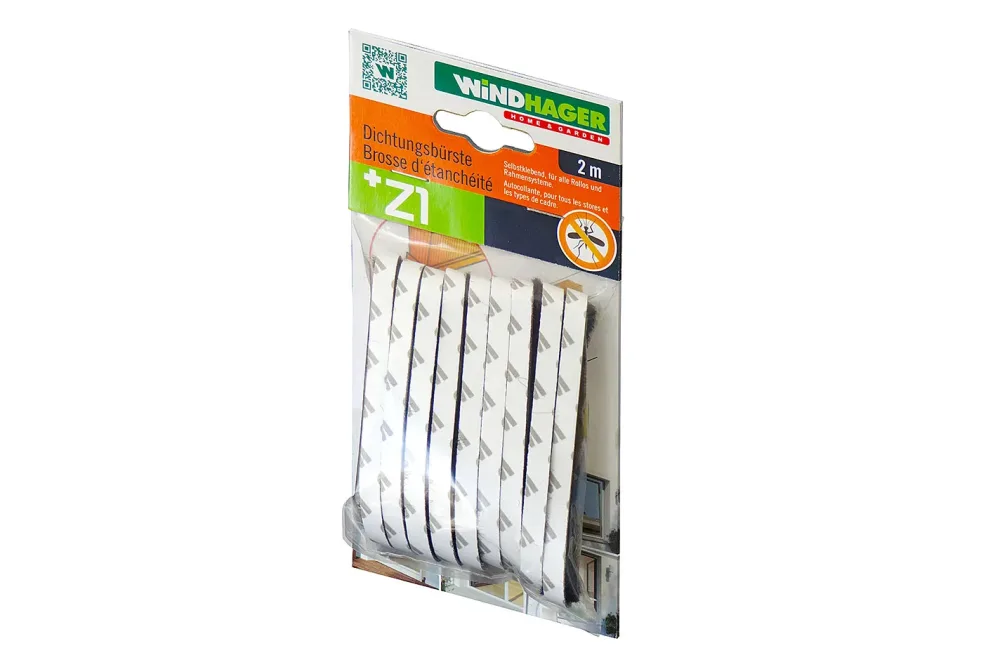 Windhager Dichtungsbürste Selbstklebend | 2 m