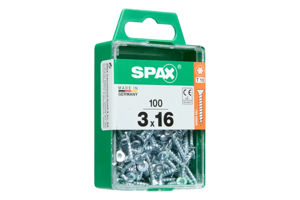Spax TRX Senkkopf Universalschraube - 3 × 16 mm | 100 Stück