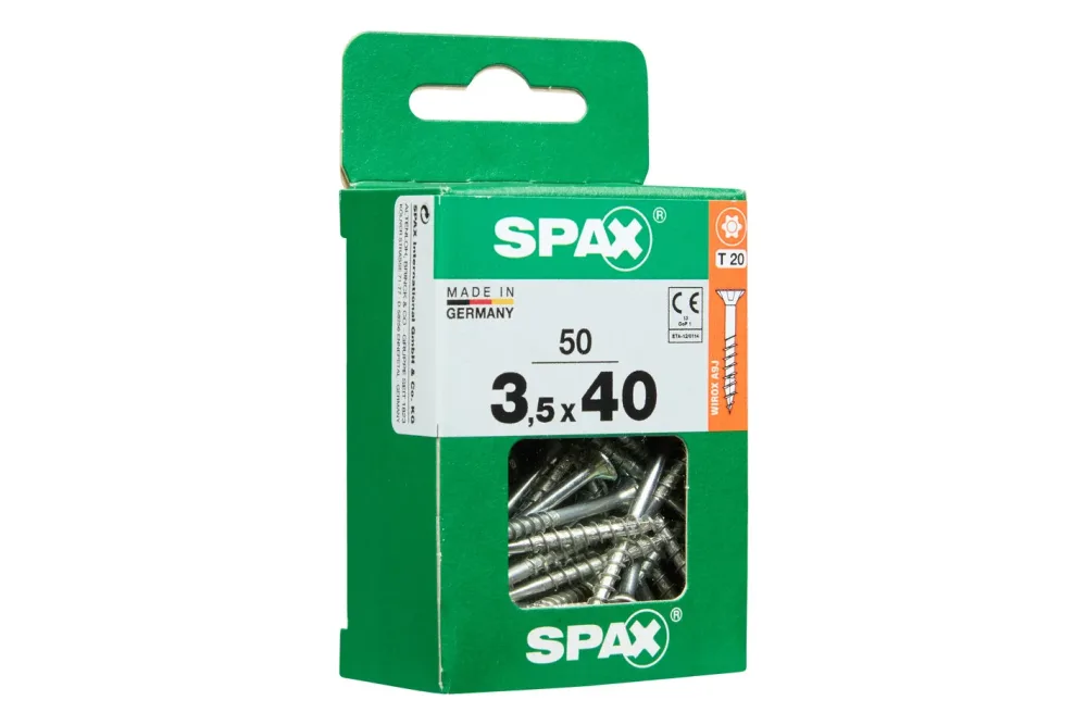 Spax TRX Senkkopf | 3.5 × 40 mm | 50 Stück