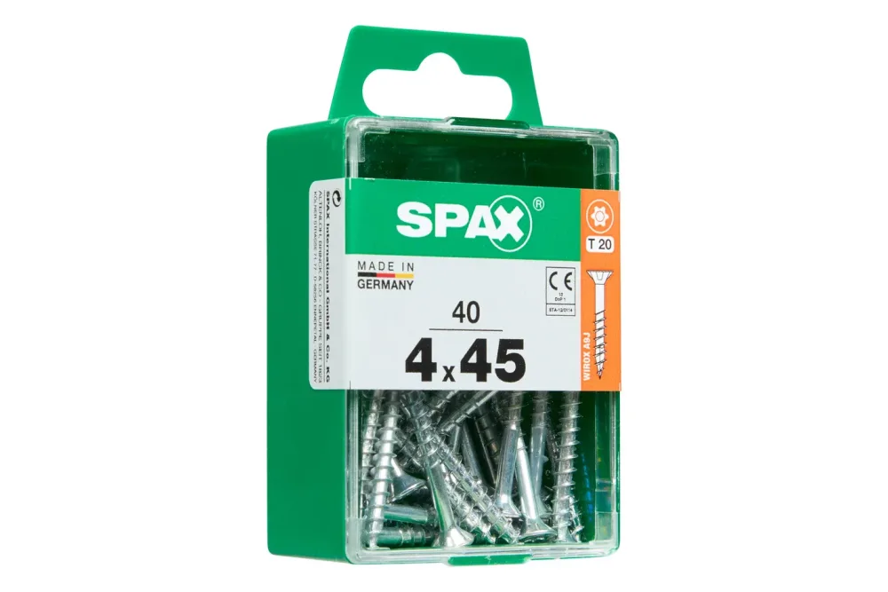 Spax TRX Senkkopf | 4 × 45 mm | 40 Stück