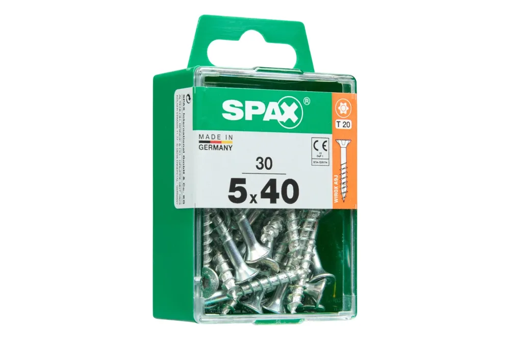 Spax TRX Senkkopf-Gelb | 30 Stück | 5 × 40 mm