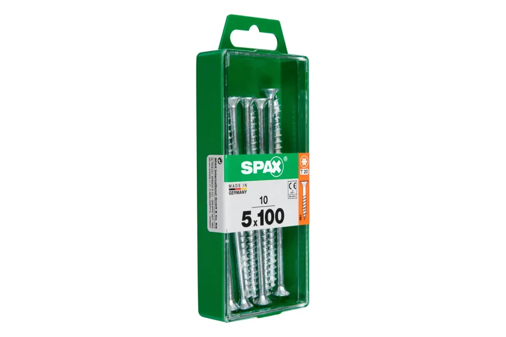 Spax TRX Senkkopf Universalschraube | 5 × 100 mm | 10 Stück