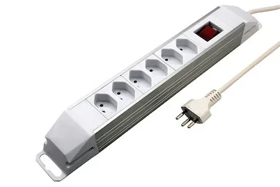 Steffen Power Xtra 6St Steckdosenleiste – Steckdosenleiste/Steckerleiste