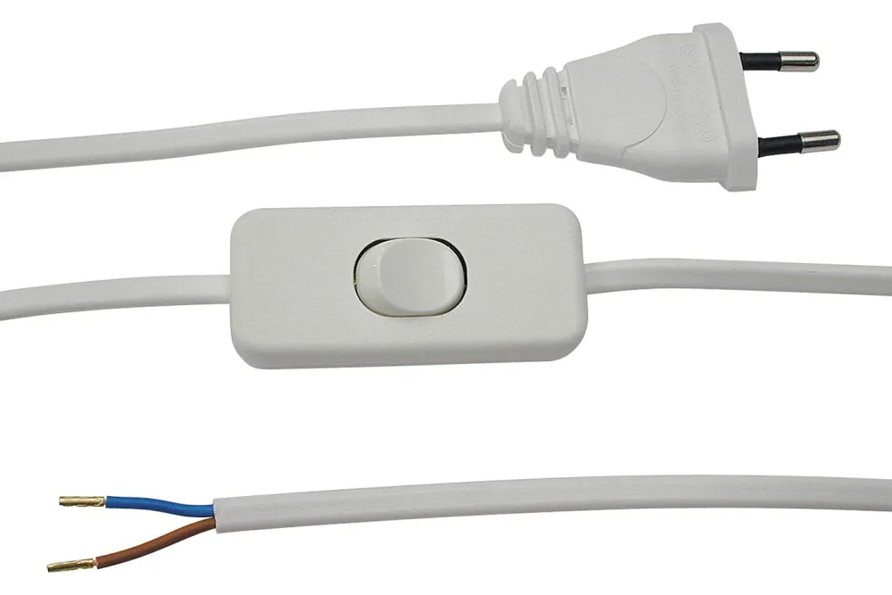 Merox TdLF Kabel Weiss | 1.8 m | 2 × 0.75 mm²