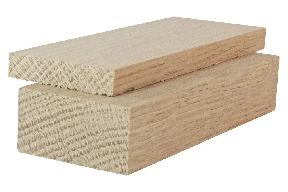 Rechteckleiste Eiche 15x30 mm 1 m