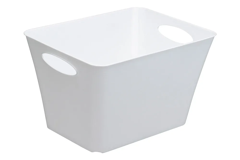 Rotho Living Box Weiss | 26 × 32 × 43 | 24 l