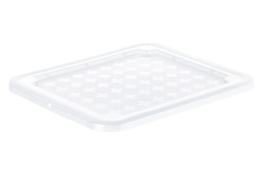 Rotho Deckel für Drehstapelbox Reverso | 37 × 44 × 20 cm | 26 l