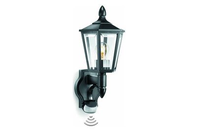 STEINEL L15 Sensor-Außenwandleuchte schwarz