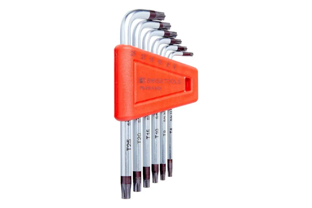 PB Swiss Tools Inbusschlüssel 410H8-25Cn | T8, T9, T10, T15, T20, T25