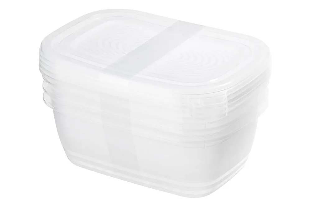 Rotho Set Kühlschrankdosen 4 x 1 l ECO