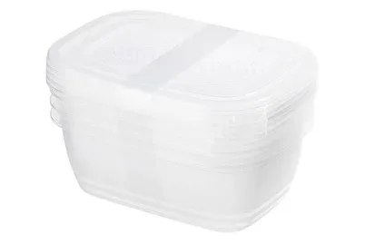 Rotho Set Kühlschrankdosen 4 x 1 l ECO