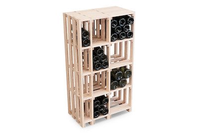 CaveauStar Oecoplan Weinregal CS-Medio-05 | 57 × 32 × 103 cm | 48–64 Flaschen