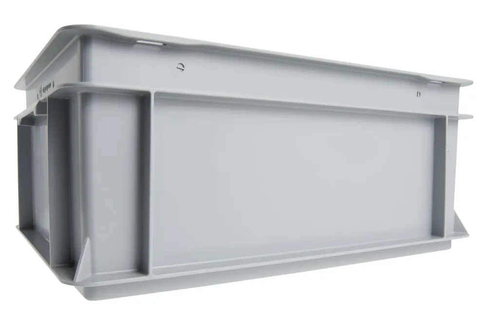 Utz Rako Stapelbehälter Box Grau | 40 × 30 × 17 cm | 15 l