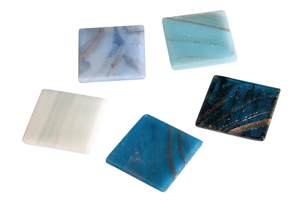 Rayher Mosaiksteine ArtDecor Deluxe | 2 cm | ⦿ Eimer | 160 Stück