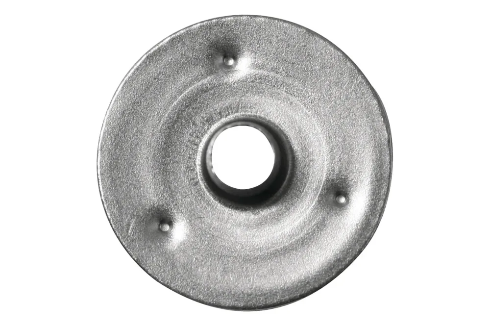 Rayher Metallplättchen für Dochte | ⌀ 1.5 cm | 50 Stück