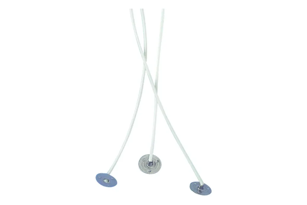 Rayher Kerzendocht Gewachst | 15 cm | Ø 2 mm | 6 Stück