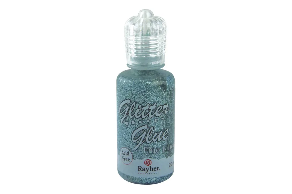 Rayher Glitterkleber Metallic Lagune | 20 ml