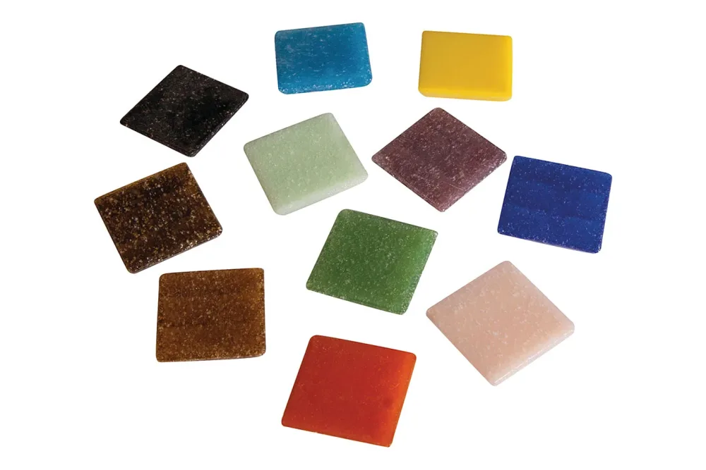 Rayher Mosaiksteine Eimer | 2 × 2 cm | 325 Stück