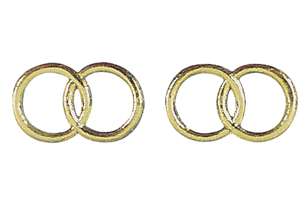 Rayher Wachsmotiv Eheringe | 2.5 cm | 2 Paar